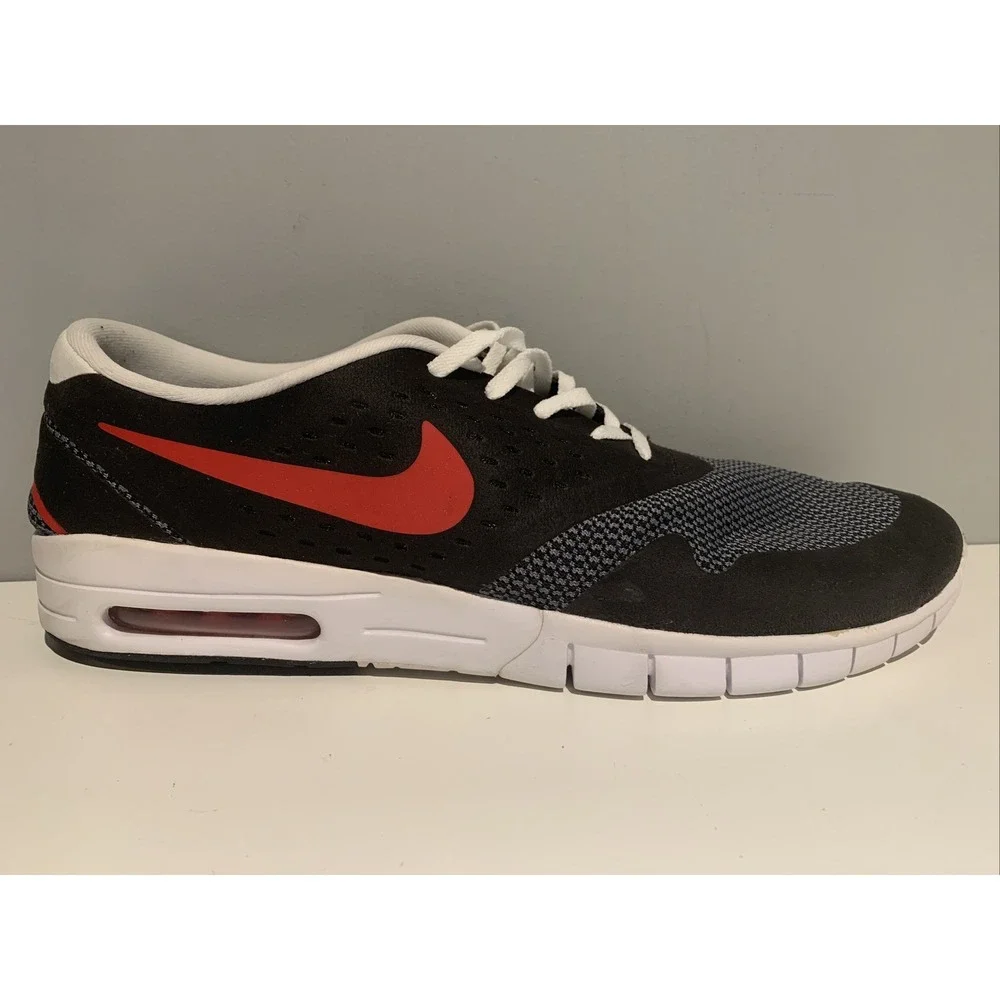 Men's Nike‎ Eric Koston 2 Air Max Running Shoes Black Red US 13 631047-060